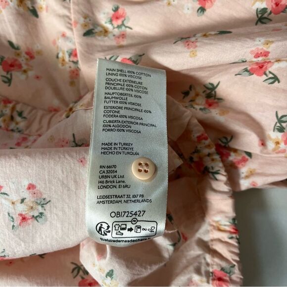 Anthropologie Cropped Bubble-Sleeve Blouse Small - Picture 9 of 16